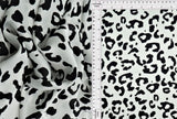 Satin Animal Print Woven Fabric