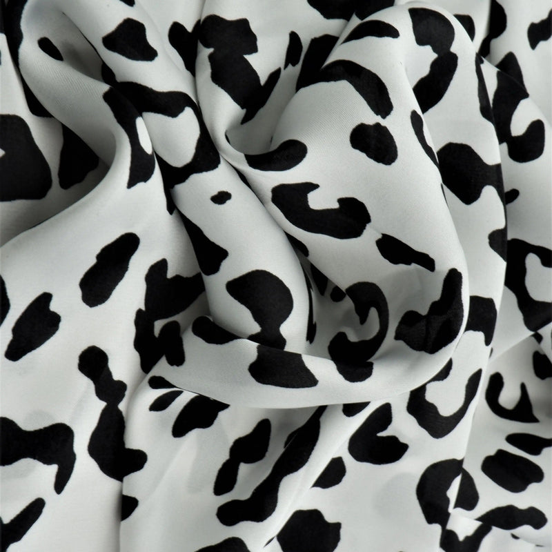 100% Polyester Satin Animal Print Lightweight Fabric 58/60" Wide