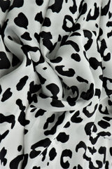1 Yard Satin Animal Print Fabric, 58/60? Wide 100% Polyester