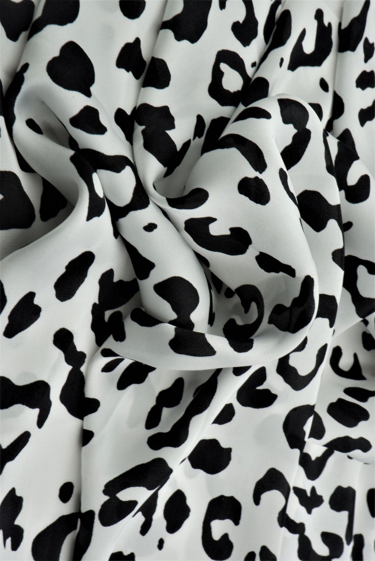Satin Animal Print Woven Fabric