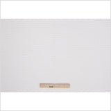Ice White Novelty Basketweave Upholstery Fabric