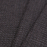 Dark Gray Novelty Basketweave Upholstery Fabric