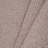 Cement Novelty Basketweave Upholstery Fabric