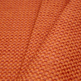 Tangerine Novelty Basketweave Upholstery Fabric