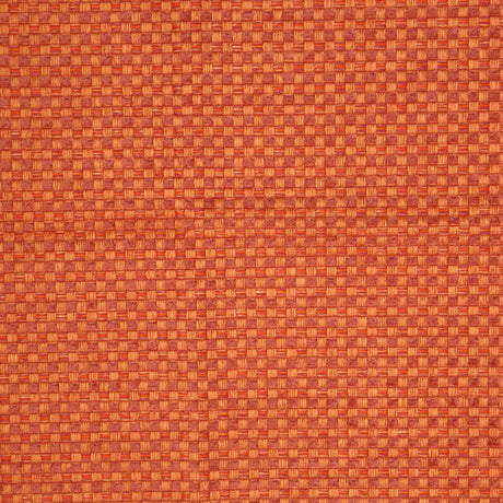 Tangerine Novelty Basketweave Upholstery Fabric