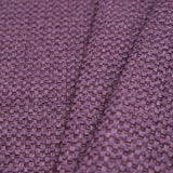 Violet Novelty Basketweave Upholstery Fabric