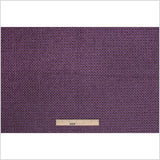 Violet Novelty Basketweave Upholstery Fabric