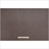 Chocolate Novelty Basketweave Upholstery Fabric