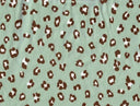 1 Yard Brushed DTY Animal Print Knit Fabric 170 GSM, 58/60'' Wide Polyester Spandex Blend