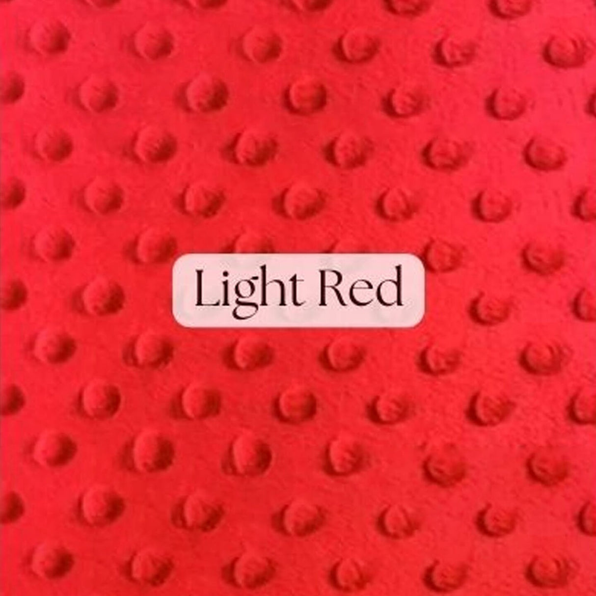 1 Yard Ultra Soft Minky Dot Fleece Plush Fabric 100 Percent Polyester for Crafts 60 Inch Width