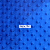 1 Yard Ultra Soft Minky Dot Fleece Plush Fabric 100 Percent Polyester for Crafts 60 Inch Width