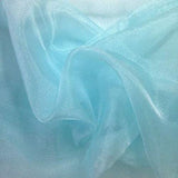 1 Yard Sheer Organza Fabric Crystal Sparkle 60 Inch Width for Dresses & Decor 100% Polyester