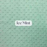 1 Yard Ultra Soft Minky Dot Fleece Plush Fabric 100 Percent Polyester for Crafts 60 Inch Width