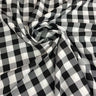 1 Yard 100% Polyester Checkered Gingham Fabric 60 Inch Width for Sewing Projects