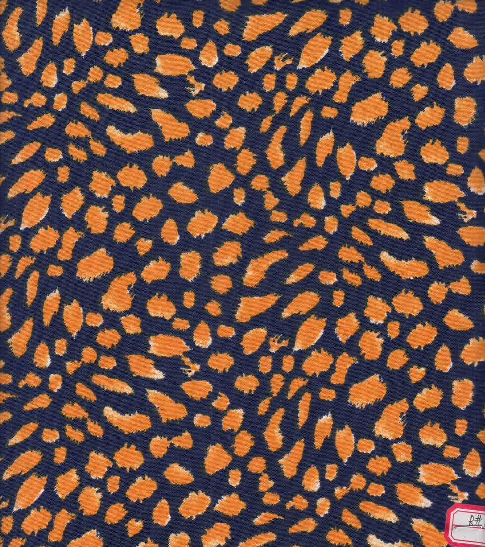 1 Yard Animal Print Cey Fabric, 58/59? Wide 100% Polyester