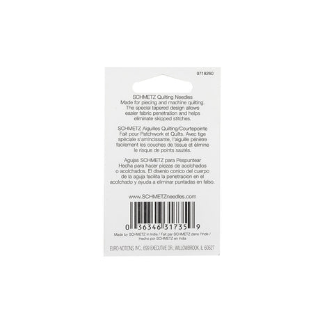 Schmetz Quilting Machine Needles - A-70/10 - 5 ct