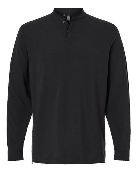 Adidas Men's Henley Long Sleeve T-Shirt