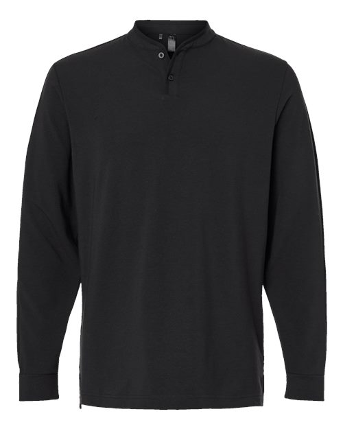 Adidas Men's Henley Long Sleeve T-Shirt