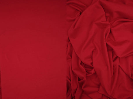 DTY Brushed Solid Knit Fabric, Soft Stretch Lightweight 58/60" Wide for Apparel and Crafts