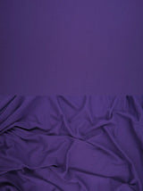 Soft DTY Brushed Solid Knit Fabric 1 Yard, Poly Spandex Blend, 58/60? Wide