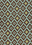 1 yarda de tela estampada geométrica tribal cepillada DTY 170 GSM, mezcla de poliéster y spandex, ancho 58/60''  