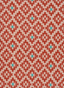 1 yarda de tela estampada geométrica tribal cepillada DTY 170 GSM, mezcla de poliéster y spandex, ancho 58/60''  