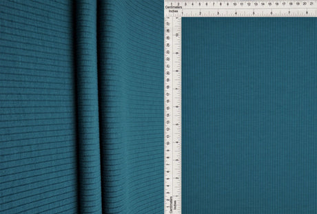 1 Yard Heavy Yummy Rib Knit Fabric 280 GSM, 48/50? Wide Polyester Rayon Spandex Blend