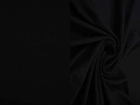 Rayon Spandex Jersey Knit Black
