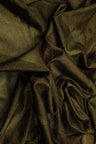 Foil Mesh Stretch Fabric Black Gold