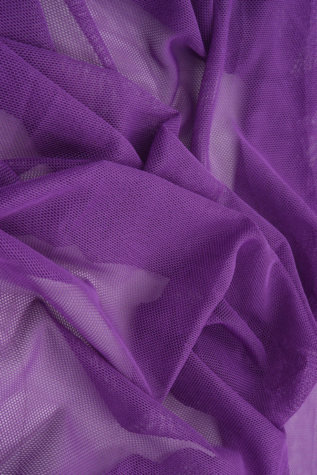Mesh Stretch Solid Fabric