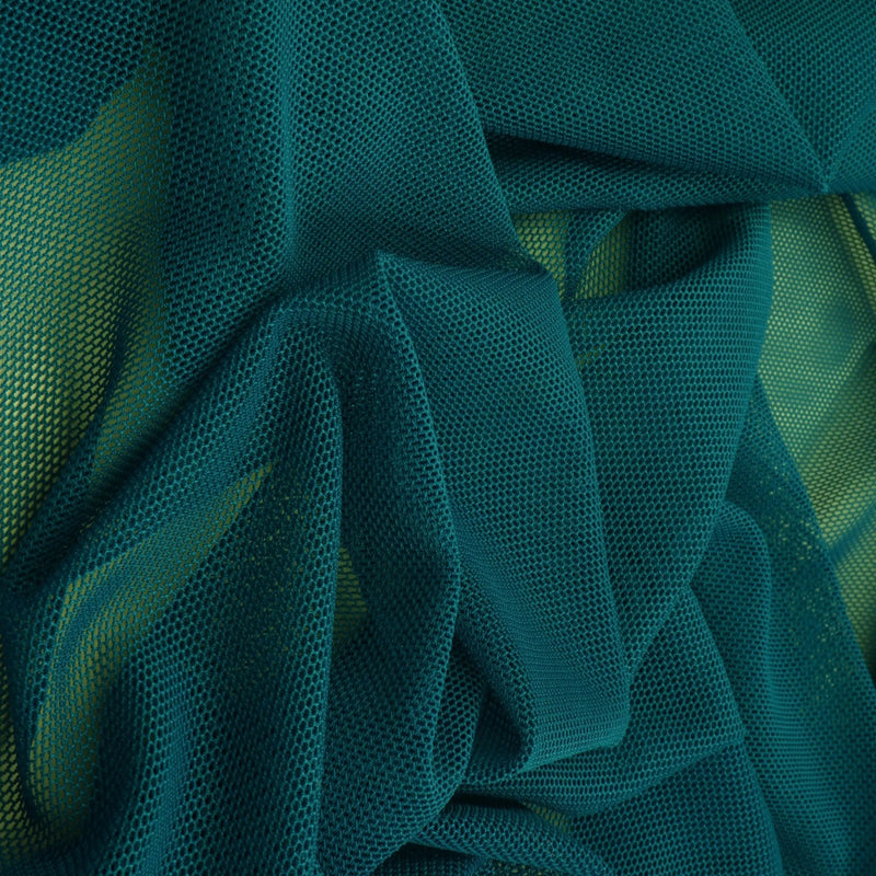 1 Yard Of Solid Polyester Spandex Mesh Fabric Poly Span, 58/60'' Width