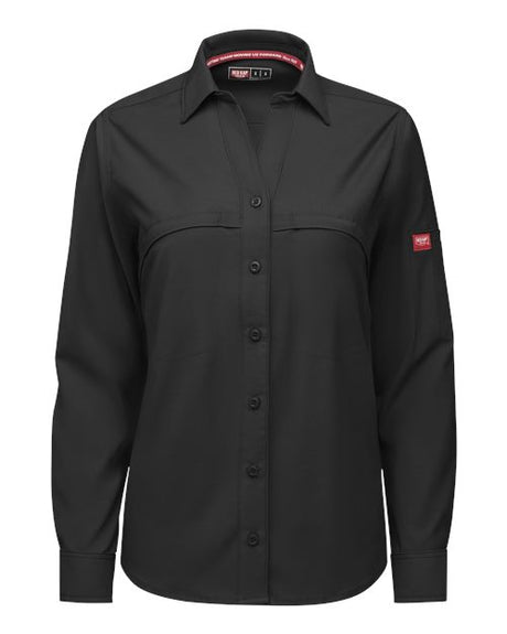 Red Kap Women's Cooling Long Sleeve Work Shirt