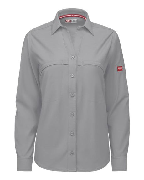 Red Kap Women's Cooling Long Sleeve Work Shirt