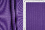 Jacquard Double Knit Rib Stretch Fabric