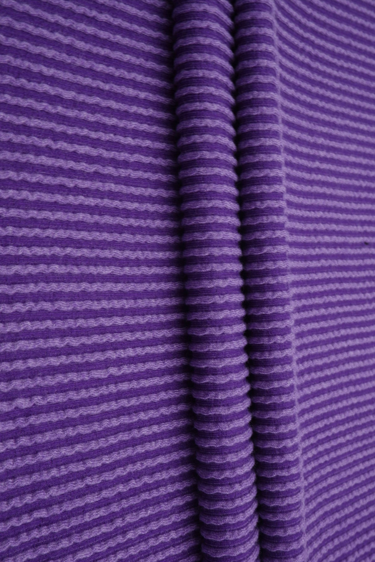 Jacquard Double Knit Rib Stretch Fabric