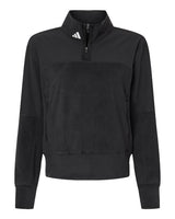 Adidas Women's Fleece Quarter-Zip Pullover