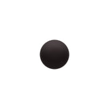 Italian Black Nylon Shank Back Button - 24L/15mm