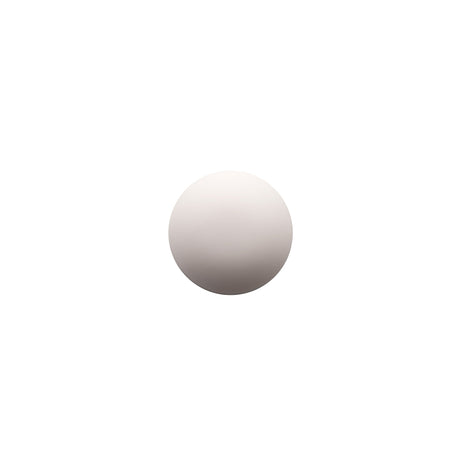 Italian White Nylon Shank Back Button - 24L/15mm
