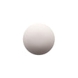 Italian White Nylon Shank Back Button - 36L/23mm