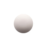 Italian White Nylon Shank Back Button - 36L/23mm