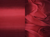 Pleated Ombre Interlock Knit Fabric