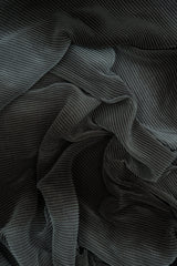 Pleated Ombre Interlock Knit Fabric