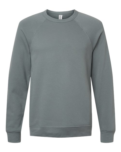 Unisex Sponge Fleece Raglan Crewneck Sweatshirt
