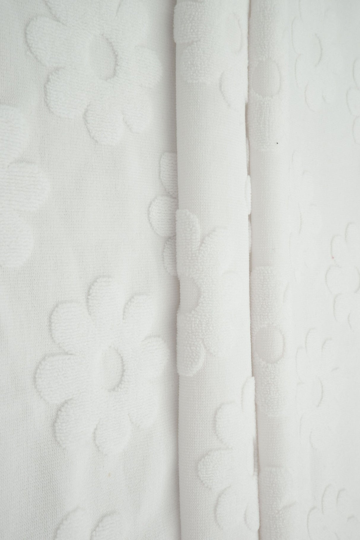 Daisy Floral Jacquard Knit Fabric