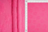 1 Yard Daisy Floral Towel Jacquard Knit Fabric 250 GSM, 58/60'' Wide Polyester Spandex Blend
