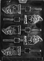 Bunny In Egg Lolly Chocolate Mold - LPE038