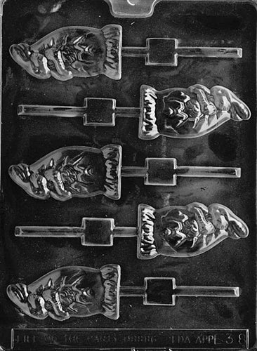 Bunny In Egg Lolly Chocolate Mold - LPE038