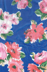 Floral Printed Mesh Fabric