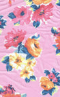 Floral Printed Mesh Fabric