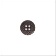Italian Silver Zamac Embossed Button - 24L/15mm